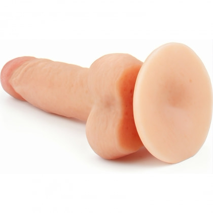 Dildo The Ultra Soft Dude cu Ventuză Flexibil 2