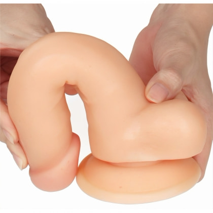 Dildo The Ultra Soft Dude cu Ventuză Flexibil 4