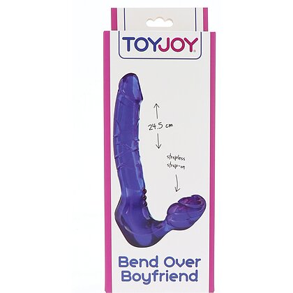 ToyJoy Bend Over Strapless Mov – 24.5 cm Fără Chingi 2