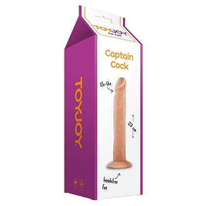 Dildo Cu Ventuză Captain Penis 23cm 2