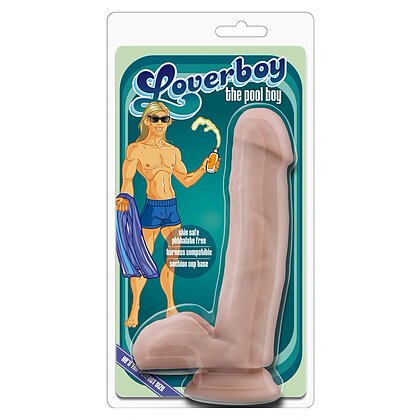 Dildo Jelly Loverboy The Pool Boy cu Ventuză Fixă 5