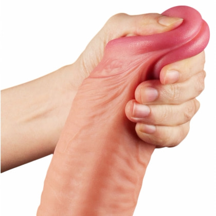 Dildo Dual Layered Platinum 30cm 4