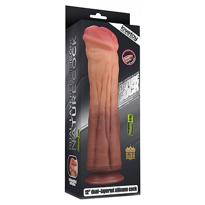 Dildo Dublu Strat Lovetoy 30cm, Ventuză Puternică 7