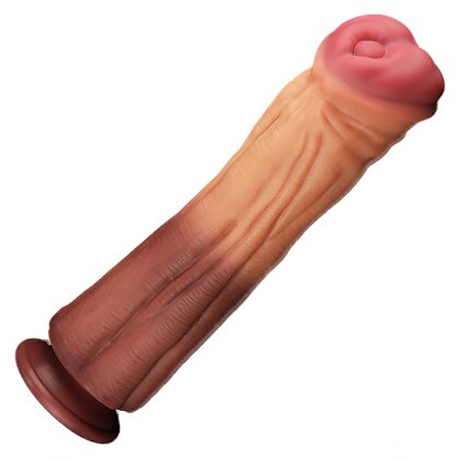 Dildo Dublu Strat Lovetoy 30cm, Ventuză Puternică 2