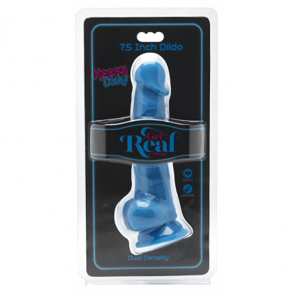 Dildo Happy Penis 19cm Albastru 2