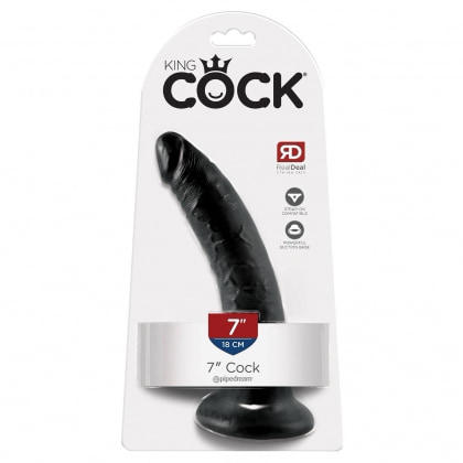 Dildo King Penis 20.5 cm Negru 4