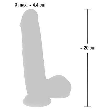 Dildo Medical Silicone 20cm 7