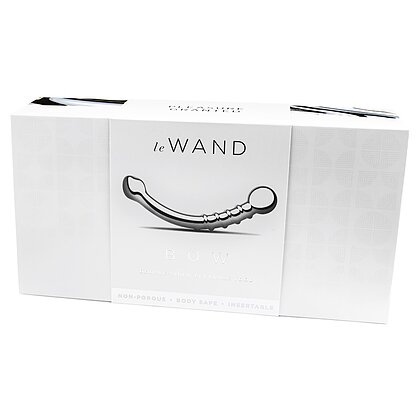 Dildo Metal Le Wand Stainless Steel Bow Argintiu 6