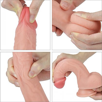 Dildo Realistic 20cm Dual-Layered 7
