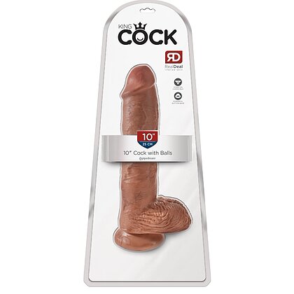 Dildo Realistic Penis 25.4cm Maro 4