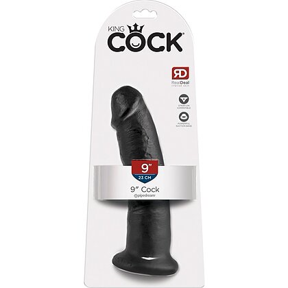 Dildo Realistic King Pipedream 22.9cm Negru 4
