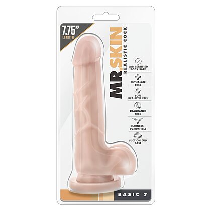 Dildo Realistic Mr. Skin Penis Basic 19cm 7