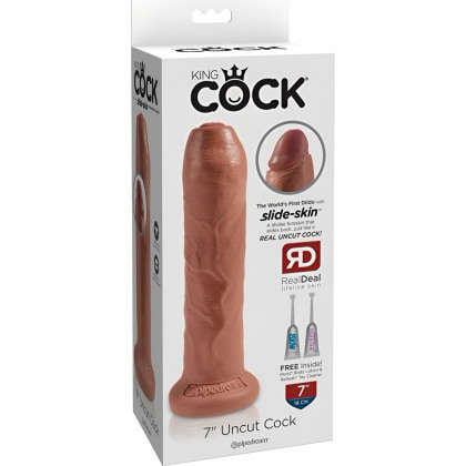 Dildo Realistic Uncut King Penis 19cm 2