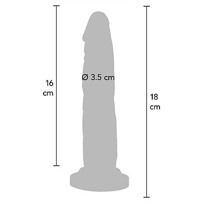 Dildo Realistic ToyJoy pentru Joc Solo și în Cuplu 2