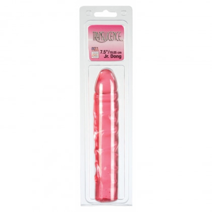 Dildo Translucence Jr Dong 19cm Roșu 2