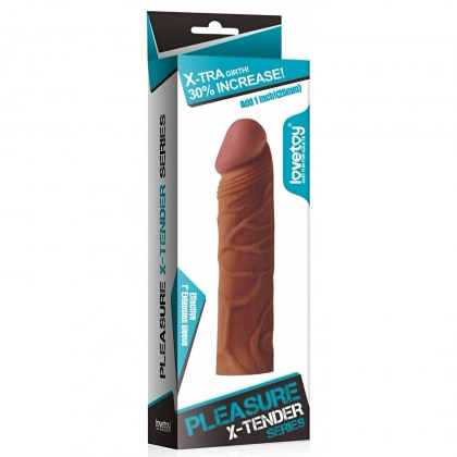 Manșon Prelungitor Pleasure X-Tender pentru Penis Mai Mare 4