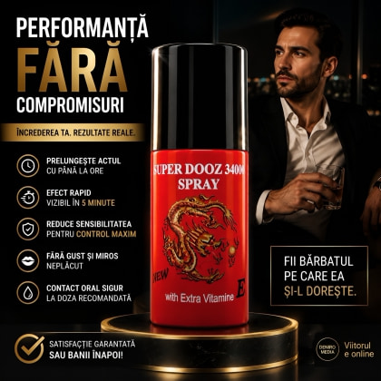 Spray Întârziere Dooz 34000 Dragon pentru Penis 3