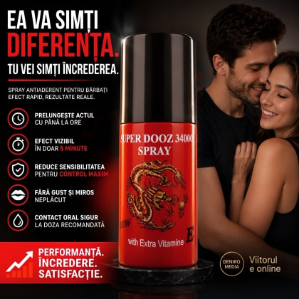 Spray Întârziere Dooz 34000 Dragon pentru Penis 2