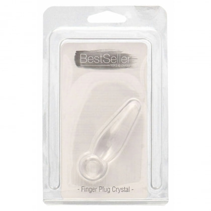Dop Anal Jammy Jelly Finger Plug Transparent 3
