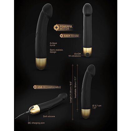 Vibrator Dorcel Real Vibration M 2.0 Negru 5