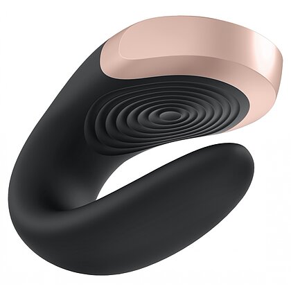 Double Love Luxury Partner Vibrator Negru 5