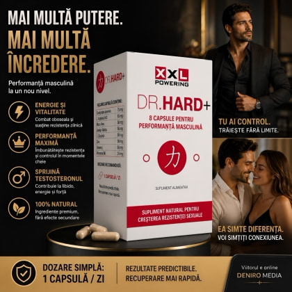 Dr. Hard+ Pills 8 Capsule 600 mg Pentru Rezistență În Pat 2