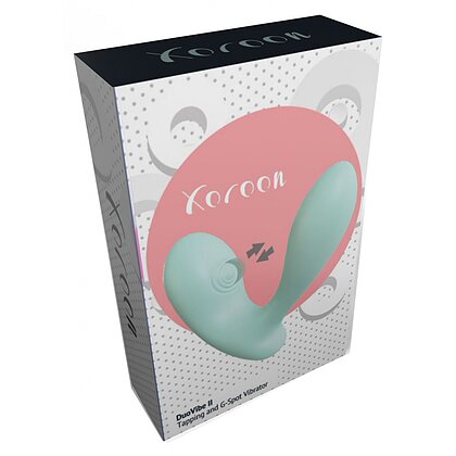 DuoVibe II – Vibrator punct G cu Tapping, 9 Moduri, Reîncărcabil Verde 5