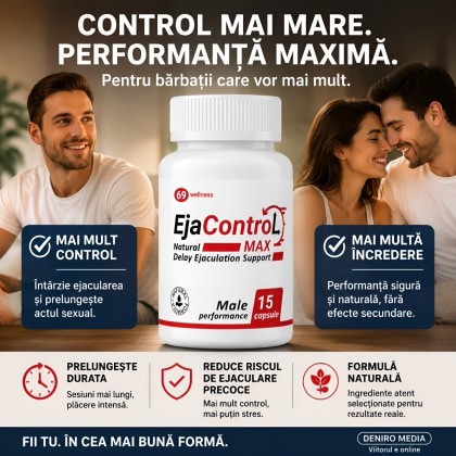 Capsule EjaControl Max pentru Întârzierea Ejaculării 15 buc 4