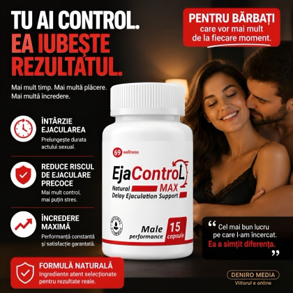 Capsule EjaControl Max pentru Întârzierea Ejaculării 15 buc 3