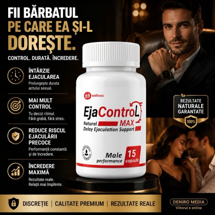 Capsule EjaControl Max pentru Întârzierea Ejaculării 15 buc 2