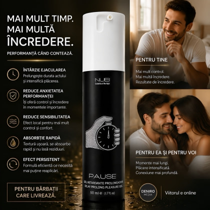 Ejaculare Precoce Remedii PAUSE Prolong Pleasure 40 ml 4