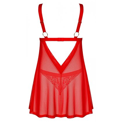 Babydoll Obsessive Elianes Roșu XS-S 4