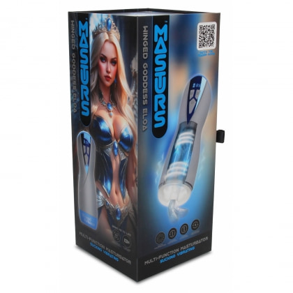 Eloa Masturbator Automat Reîncărcabil cu Sucțiune și Vibrații Gri 10