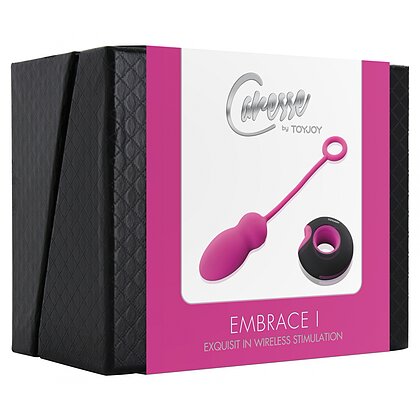 Vibrator Ou-Glonț Embrace I pentru Control în Cuplu Roz 2