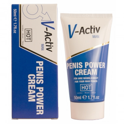 Erecție Prelungită Cremă V-Activ Penis Power 50ml