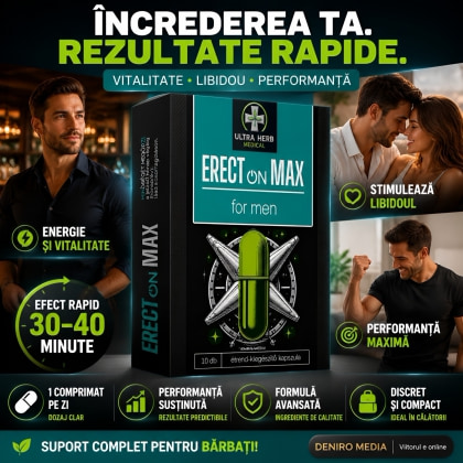 ErectOn Max 10 Comprimate Pentru Vitalitate 3