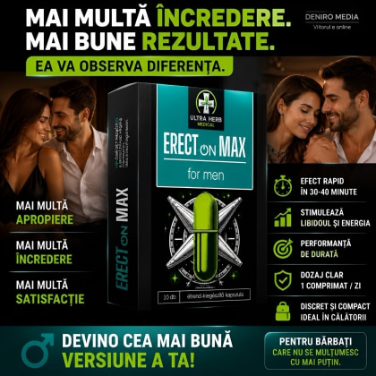 ErectOn Max 10 Comprimate Pentru Vitalitate 2