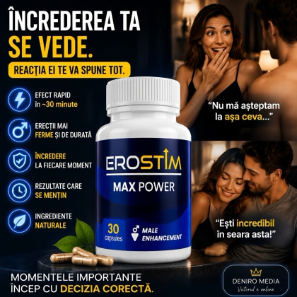 Pastile Pentru Erecție EroStim Max Power 30buc 2