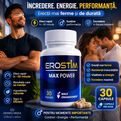 Pastile Pentru Erecție EroStim Max Power 30buc 3