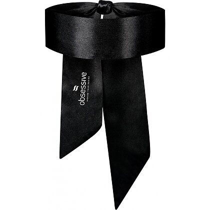 Eșarfă Erotică Obsessive pentru Legat la Ochi Negru 2