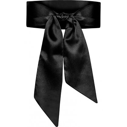 Eșarfă Erotică Obsessive pentru Legat la Ochi Negru 3