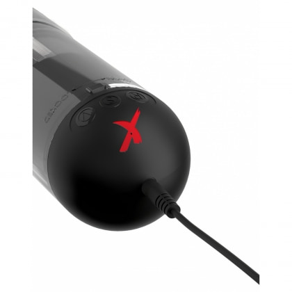 Extender Vibrating Penis Pump Transparent 2