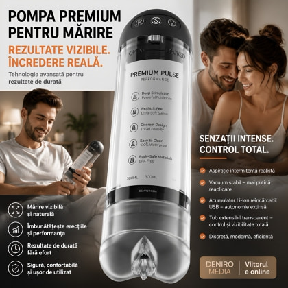 Extender Vibrating Penis Pump Transparent 8