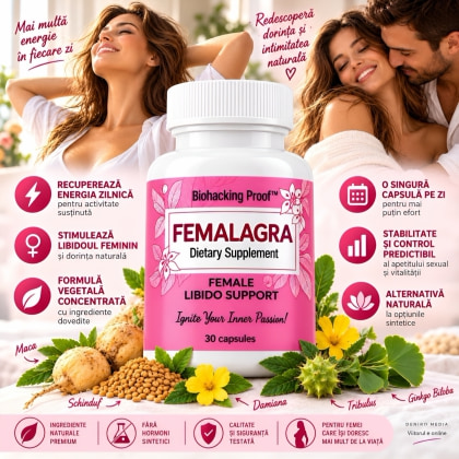FemalAgra Stimulent Natural Pentru Femei 30 capsule 2