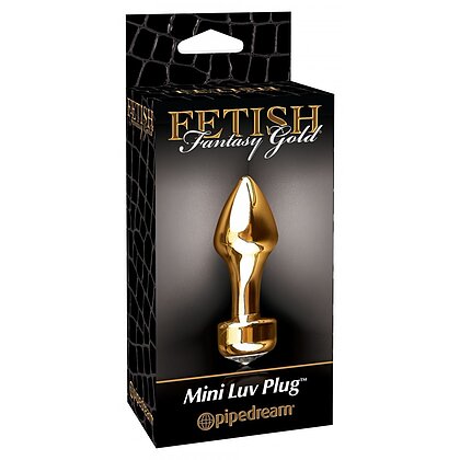 Anal Plug Fetish Fantasy Gold Mini Auriu 3