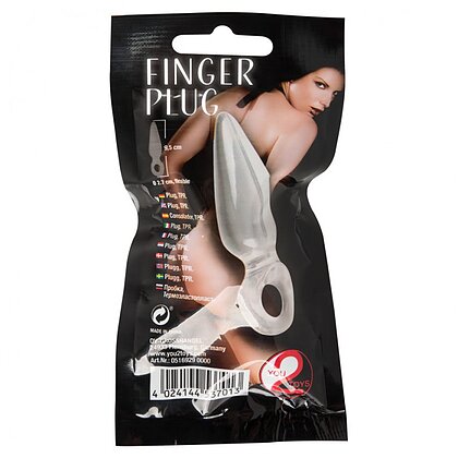 Finger Plug Transparent 5