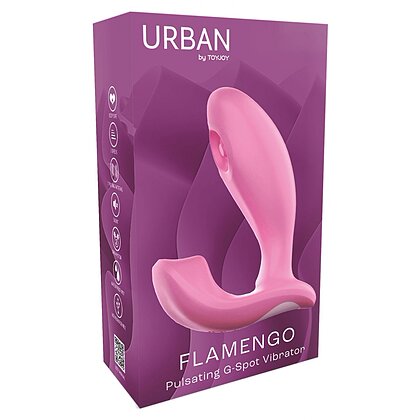 FLAMENGO Puls – Vibrator Punctul G Și Clitoris, 10 Moduri, 2 Motoare, IPX7 Roz 7