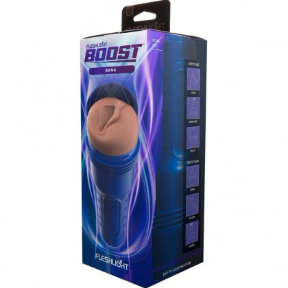 Fleshlight Boost Light Medium Natural Turbo Tech 9