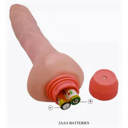 Debra Flexi Vibe Flesh - Vibrator Realist Flexibil 17 cm 2
