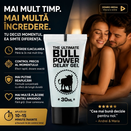 Gel Ejaculare Precoce Bull Power Delay 30ml 3